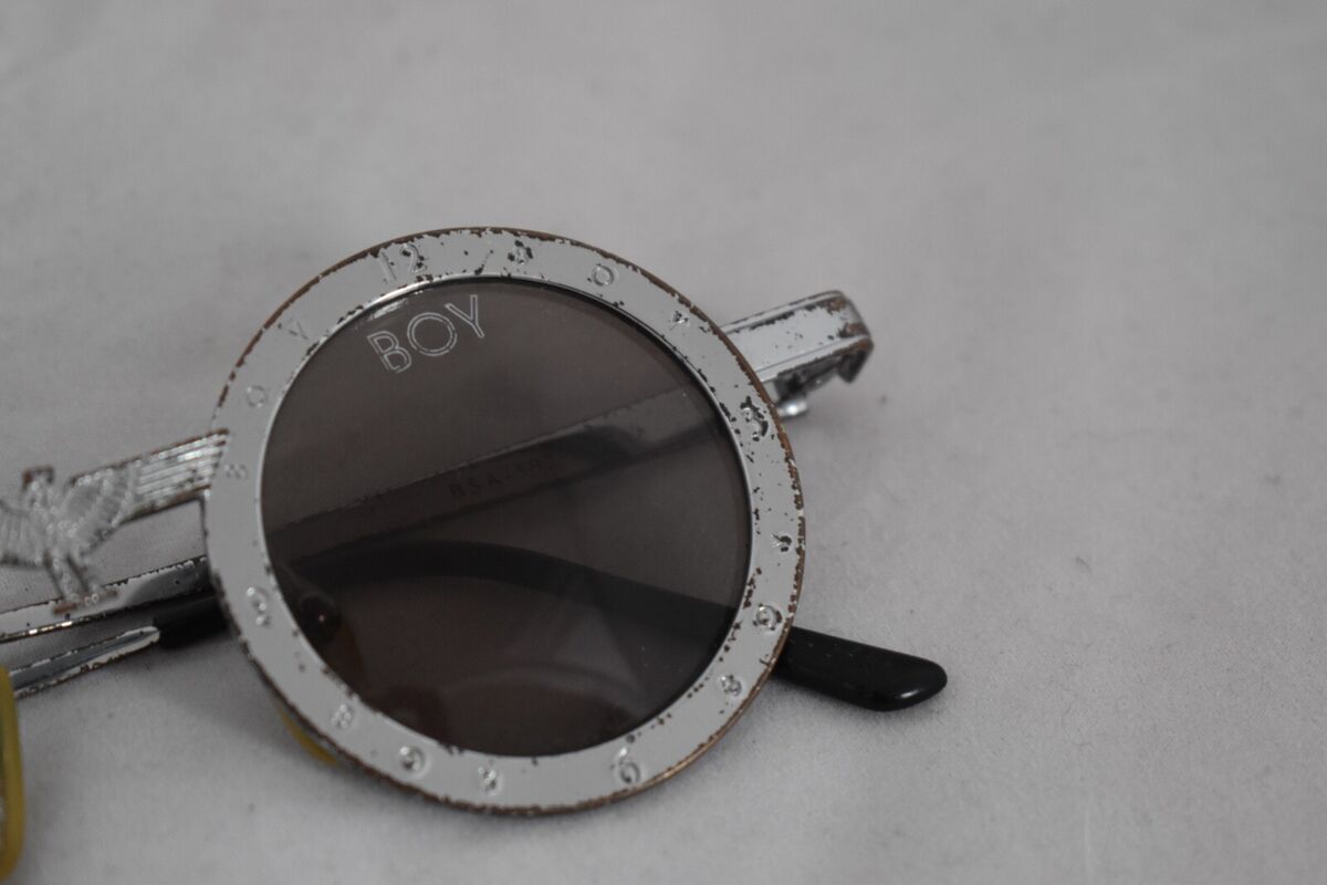 BOY LONDON Vintage Round Silver Sunglasses Rare | eBay BOY LONDON Vintage Round Silver Sunglasses Rare | eBay