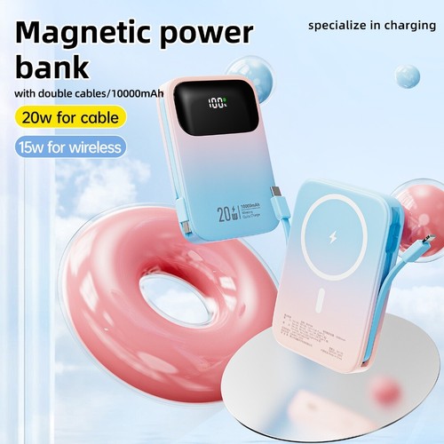 MagSafe Wireless Power Bank Charger Battery Pack Portable for iPhone 15 14 13 12 - Picture 7 of 19