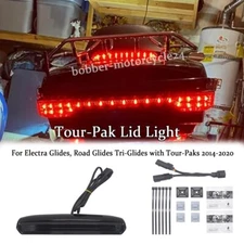 Tour Pak Trunk LED Lid Light For Harley Tri Glide Ultra Classic FLHTCUTG 2014-23