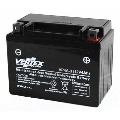 Vertex Batterie Peugeot Speedfight (50cc) (L/C) (Trommelbremse hinten) 1997-2008
