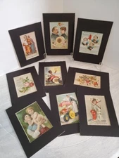 J &P COATS Advertising Vintage Trading Cards VICTORIAN SCENES Sewing Thread