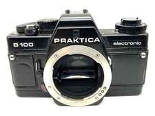 Praktica B100 electronic 35mm SLR Analogue Pentacon Body Beli