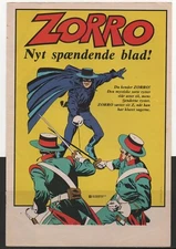 ZORRO # ADVERTISING INSERTS # 5-1453 # 1981 #