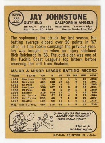 Set builders: 1968 Topps 300-399 VG/EX & better, FREE shipping - Picture 283 of 323