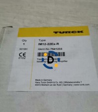 New TURCK IM12-22Ex-R safety relay