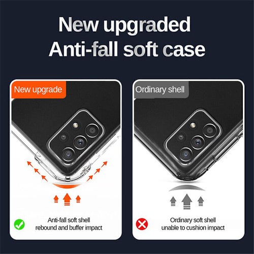 For Samsung Galaxy S22 Ultra Shockproof Transparent Clear Airbag new Case Cover - 第 4/20 張圖片