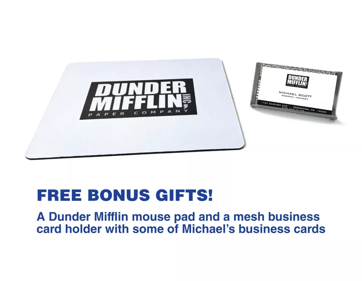 THE OFFICE Becomes Reality with Licensed Dunder-Mifflin Paper On Sale