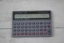 Vintage 1990 Selectronics Wordfinder 220 Spell Check/ Thesaurus New NOS Tested