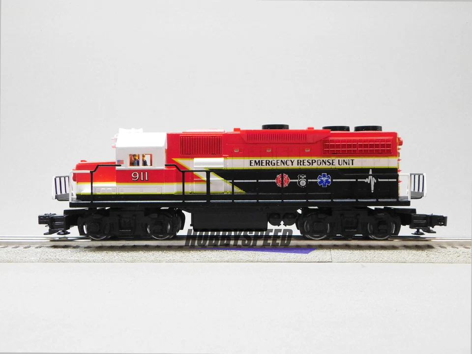 LIONEL EMERGENCY RESPONSE LIONCHIEF DIESEL LOCOMOTIVE #911 O GAUGE 2223040-E NEW - Image 4 of 4