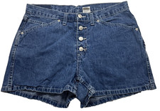 Jordache Vintage 90s Mom Jean Shorts Womens Juniors 13/14 Buttonfly High Rise