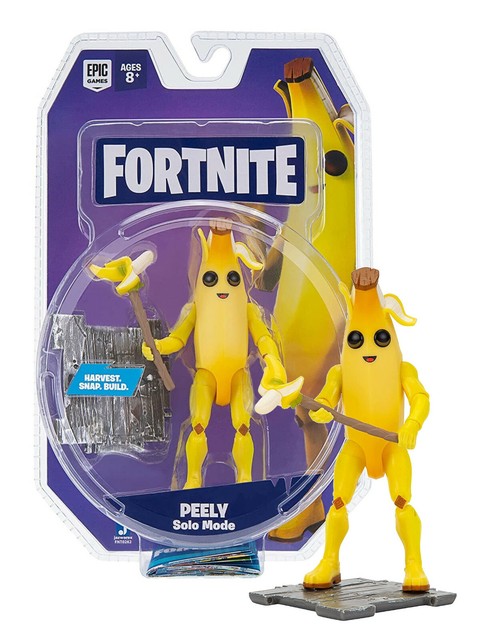 Jazwares Fortnite Solo Mode Series 3 Peely Banana 4 Inch Figure In Hand For Sale Online Ebay