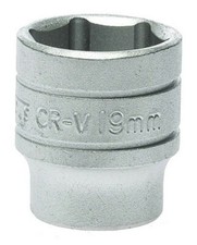 Image of Teng Tools M380519-C - 3/8" Drive 6pt Hex Socket Metric - 19mm