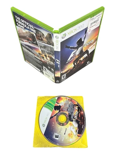 Microsoft Xbox 360 DISC CASE No Manual TESTED F1 2010 formula 1