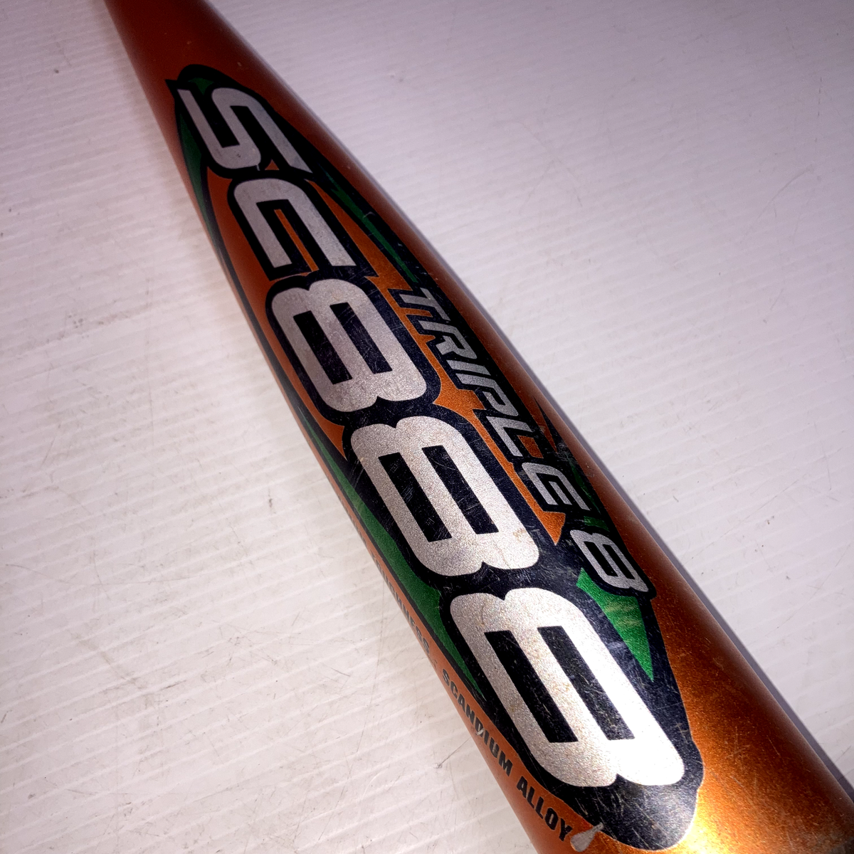 Batte Baseball Adulte Easton Triple 8 SC888 BZ800 – 32″ / 29 Oz – Scandium – Vintage