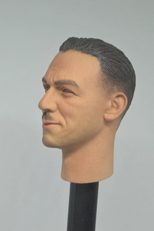 Custom 1/6 Head Sculpt German ww2 Kurt Meyer for 12'' Hot Toys COO Male Figure - Image 3 of 4