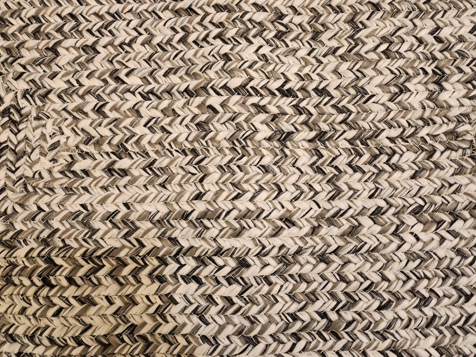 Nuloom Festival Braided Salt & Pepper Rug 2x3 New! - Image 4 of 4