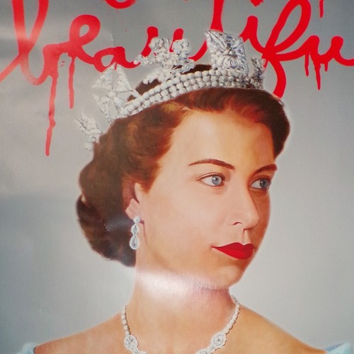 Mr Brainwash Poster Queen Elizabeth Life Is Beautiful Wall Art Exhibition 2012 - Picture 5 of 13