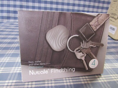 Nutale Key Finder, 4-Pack Bluetooth Tracker Locator with Key Chain FREE SHIPPING