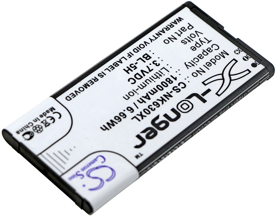 Batería 3.7V para Nokia Lumia 630 Dual SIM Premium Celda 1800mAh Li-ion Nueva Reino Unido Foto 2 de 4