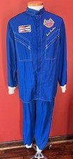 VTG 70’s USAC Auto Racing Pit Crew Uniform Lot w/Hat - Goodyear, Champion Nomex