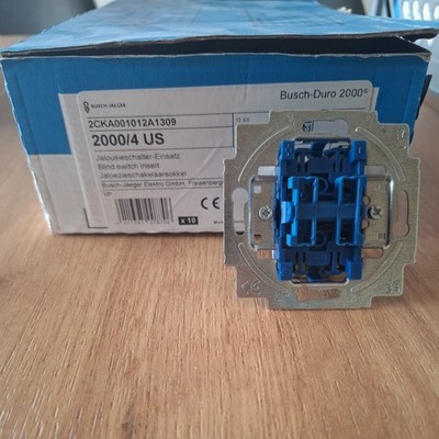Busch Jäger Jalousieschalter 2000/4US Busch Jaeger Rolladenschalter