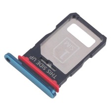 SIM Card Tray Support Slot for Motorola Moto EDGE 40 Blue 1 Piece