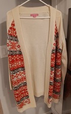 Woman Within Size Large 18/20 open-front Cardigan