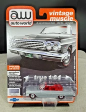 Auto World 1962 Chevy Impala SS 409 1/64