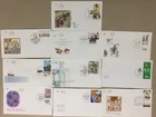 Ten '90 Israel fdc with TAB single stamp