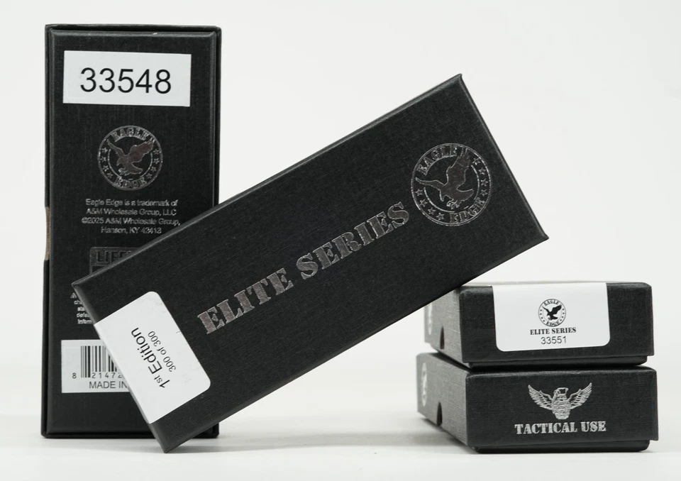 ¡NUEVO! Cuchillo Cerradura Plegable Eagle Edge ELITE SERIES Coleccionistas, Numerado 1ª Edición Foto 4 de 4