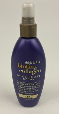 OGX Thick & Full Biotin & Collagen Root Boost Spray 6oz Organix