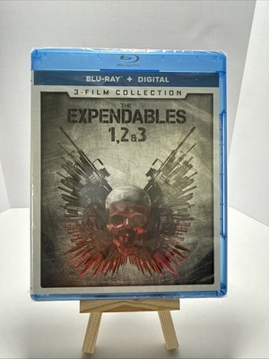 THE EXPENDABLES 3-Film Collection (Blu-ray 2014)  Stallone FACTORY SEALED OOP