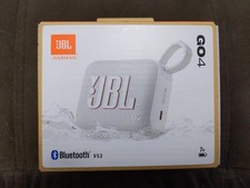 JBL GO4 JBLGO4WHTAMCSTM Ultra-Portable Bluetooth Speaker In White Personalized