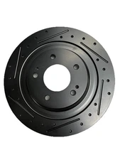 Rotor de freno ranurado y perforado Max Advanced Brakes SCB1044 Elite XDS miniatura 3