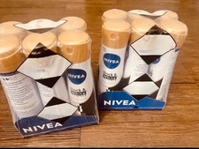 6 Nivea BLACK  WHITE Invisible 72 hour Silky Smooth Antiperspirant Spray 150ml