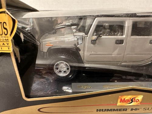 Maisto Hummer H2 SUV 1:18 Diecast (READ) - Picture 3 of 8