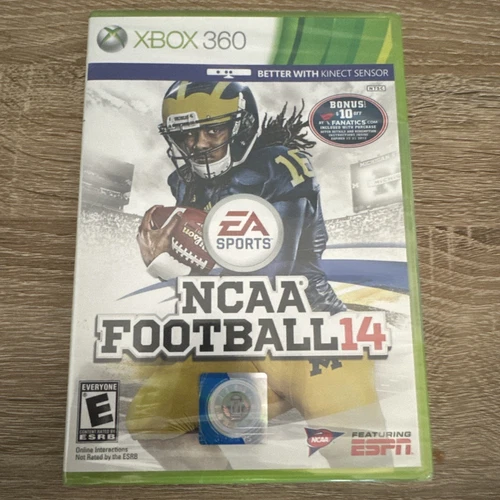 NCAA Football 14 EA Sports (Microsoft Xbox 360, 2013) NEW SEALED