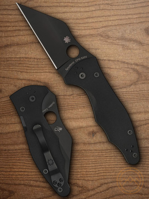 Spyderco Yojimbo 2 Folding Knife 3.25'' CPM S30V Steel Blade Black G10 Handle