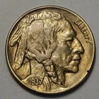 #4 nicer low mintage Business Uncirculated++ to MS?? 1937 D Buffalo Head Nickel