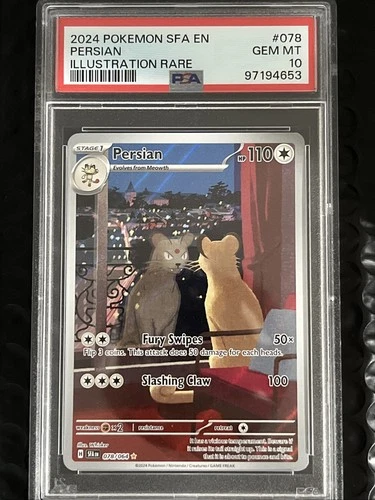 Persian Shrouded Fables 78 Illustration Rare PSA 10