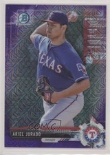 2017 Bowman Chrome Prospects Mega Box Purple Refractor 126/250 Ariel Jurado fm0
