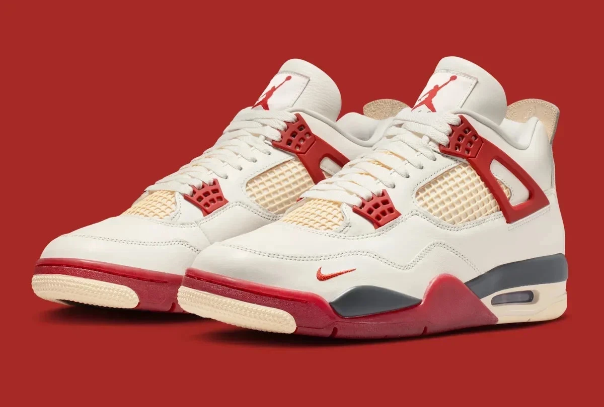Men's Size 8.5 Jordan 4 Retro OG Nigel Sylvester Brick IQ8055-100 New In Hand