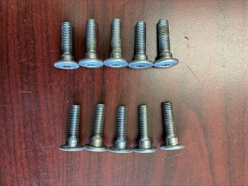 OEM Kawasaki 95-25 Ninja ZX6R Front Brake Rotor Bolts Bolt Disc Hardware Set