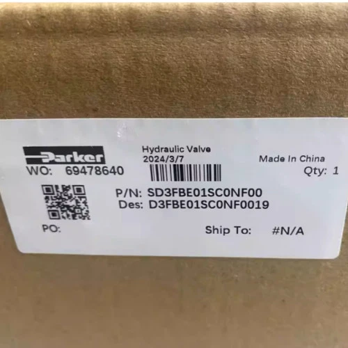 SD3FBE01SC0NF00 Parker proportional valve