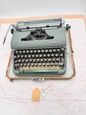 Vintage 1960s Olympia Typewriter Portable with Partial Case Untested thumbnail