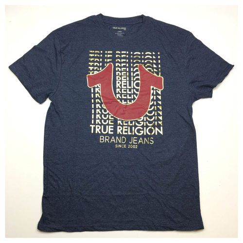 True Religion Mens Crew Neck T Shirt 