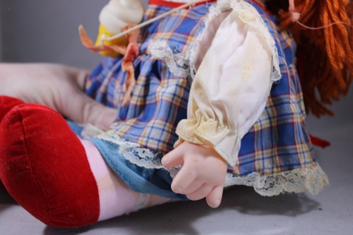 Vtg Ice Cream Doll 1980 J Shin Co Village Toys Striped Red Hair - Picture 5 of 20