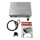 CAR SAFE Portable Small Car Gun Safe for Pistols Handgun Valuables Key Lock LOOK