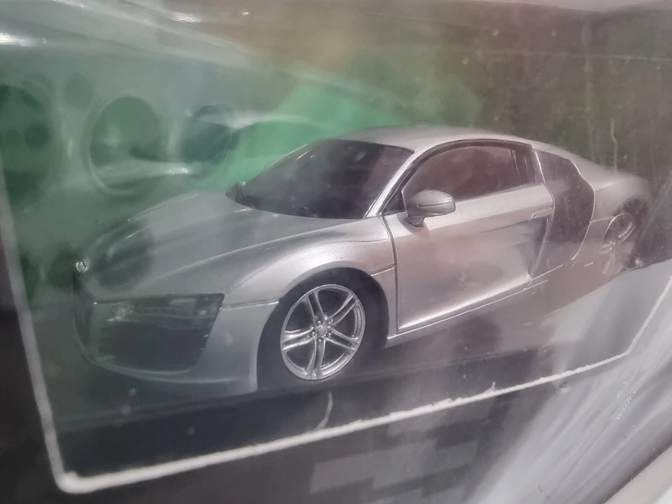 KYOSHO Dnano ASC MM, PLATA AUDI R8 2006 MODELO DE PANTALLA, DNX507S 1/43 #NUEVO Foto 2 de 4