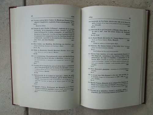 TERNAUX-COMPANS : BIBLIOTHEQUE AMERICAINE, ouvrages relatifs à l'Amérique, 1968. - Picture 11 of 17